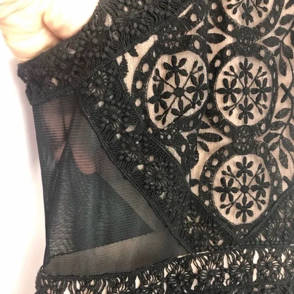 BCBG MaxAzria Black Lace Dress - Picture 5 of 14